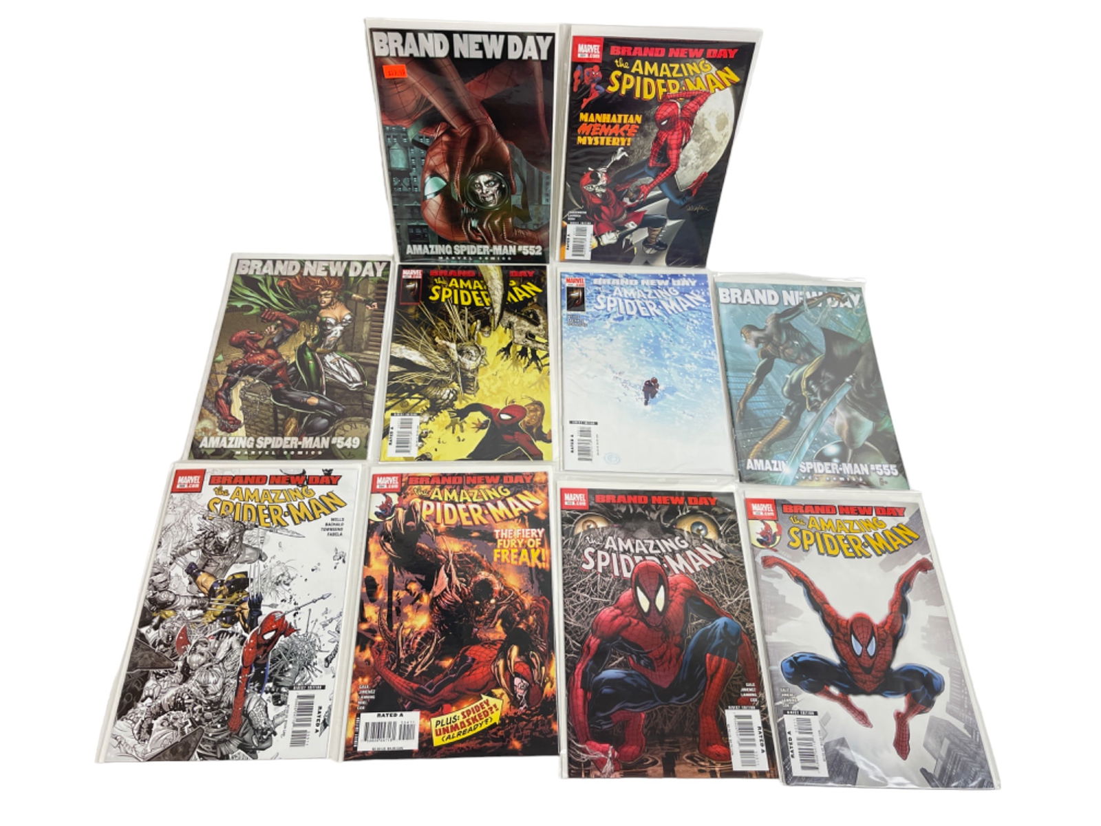 The Amazing Spiderman Marvel Comic Book Collection Lot of 10 (1 of 7)
