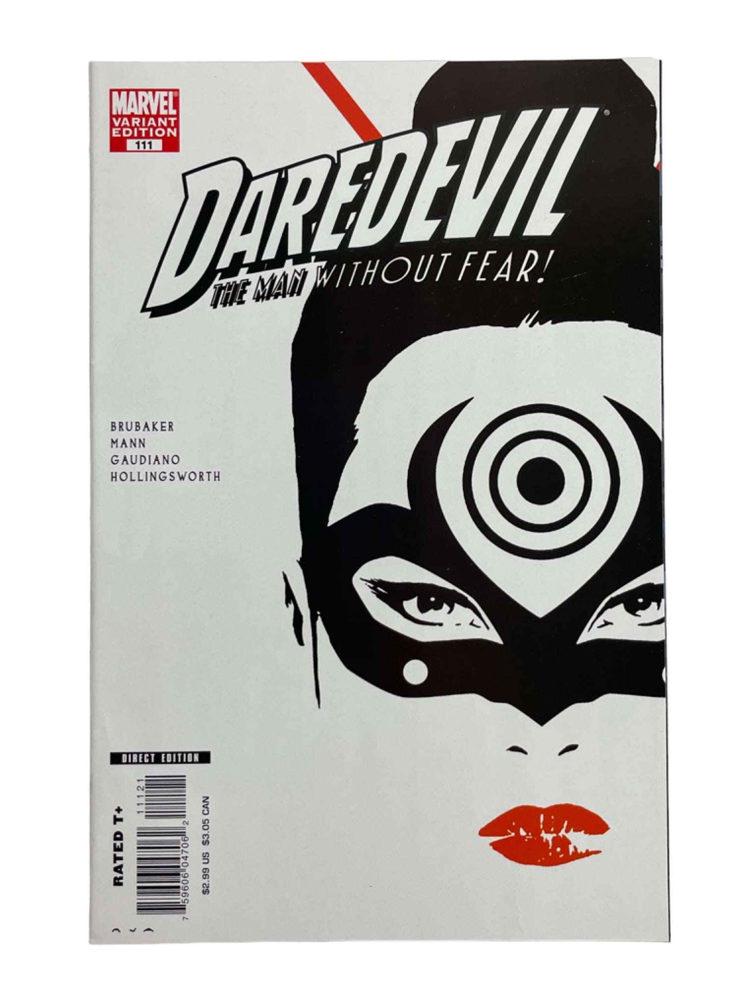 Daredevil #111 Variant Edition First Appearance Lady Bullseye Marvel Comic Book (1 of 3)