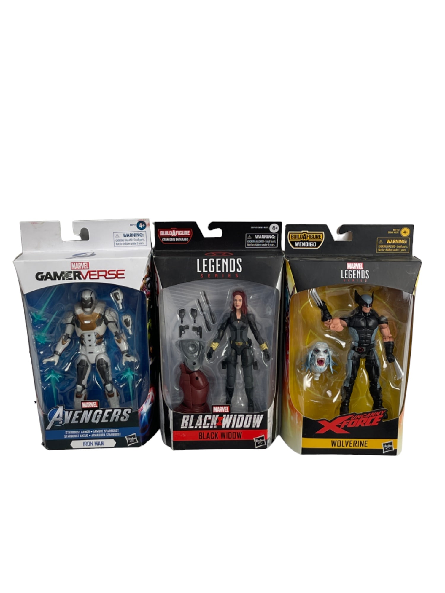 Marvel Legends Wolverine Black Widow Iron Man Action Figures (1 of 3)