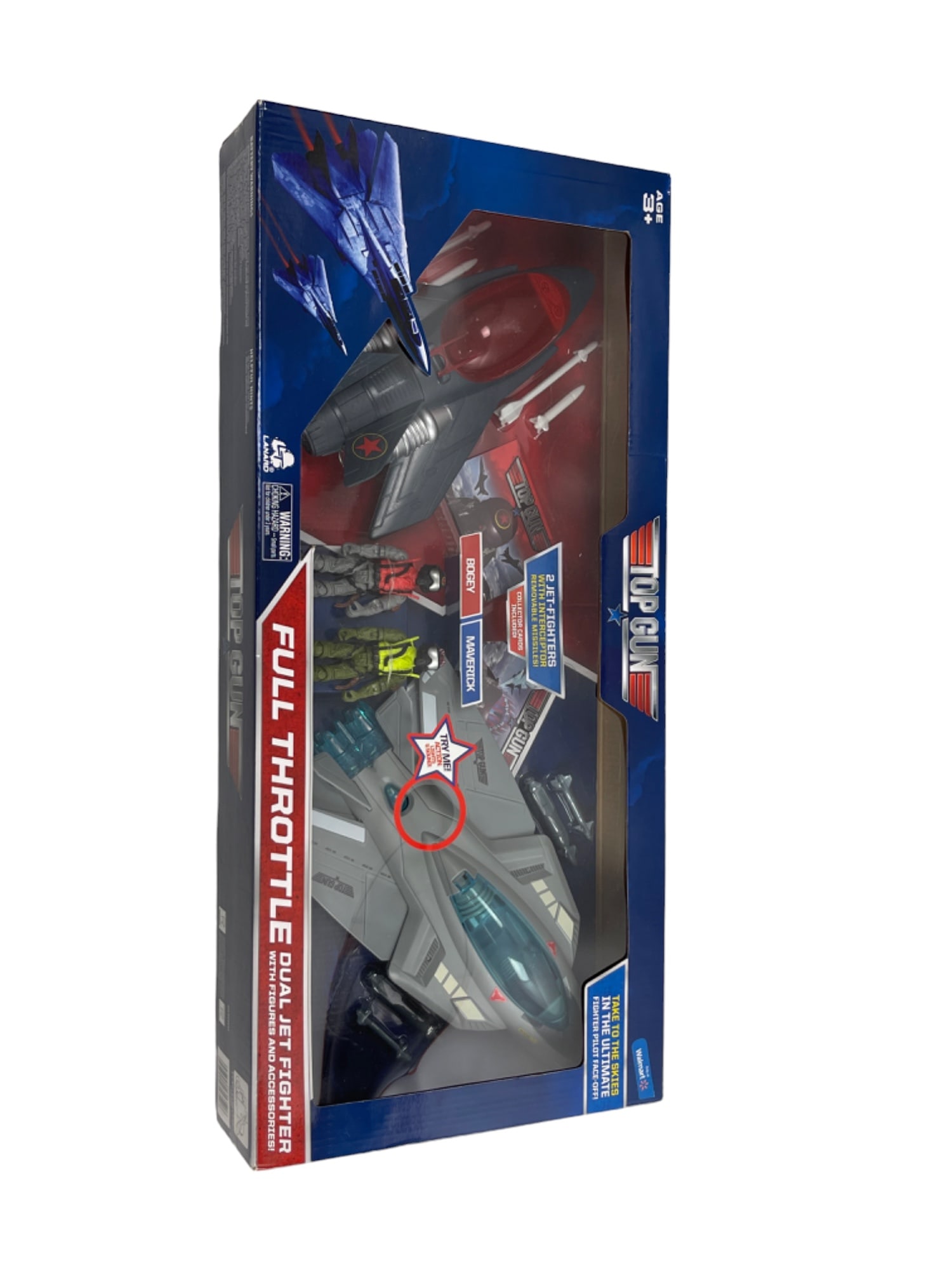 Top Gun Full Throttle Dual Jet Fighter 3.75" Action Figure Sealed: Top Gun Full Throttle Dual Jet Fighter 3.75" Action Figure Sealed