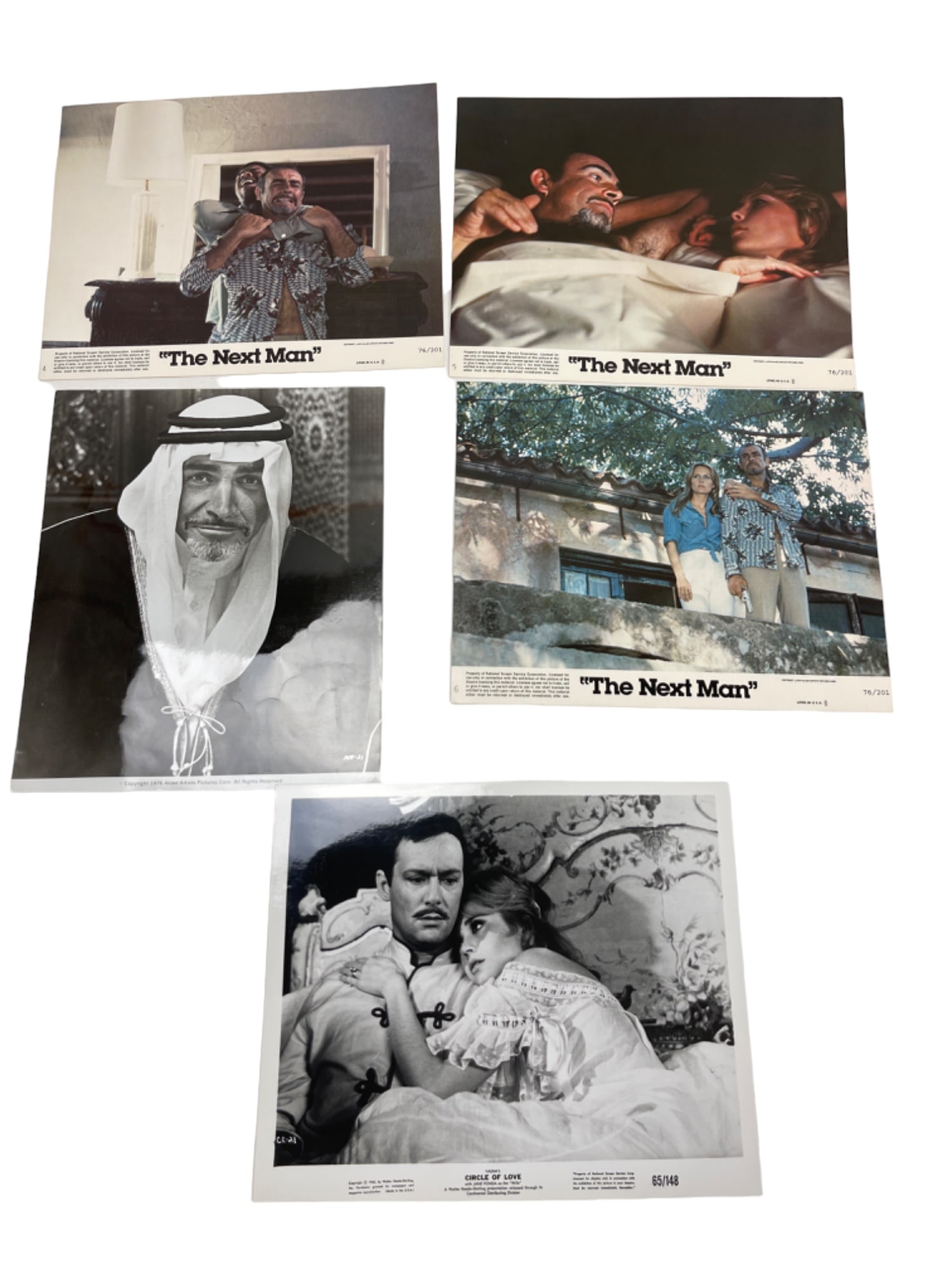 Vintage Original Sean Connery Movie Lobby Card and Photograph Collection Lot (1 of 6)