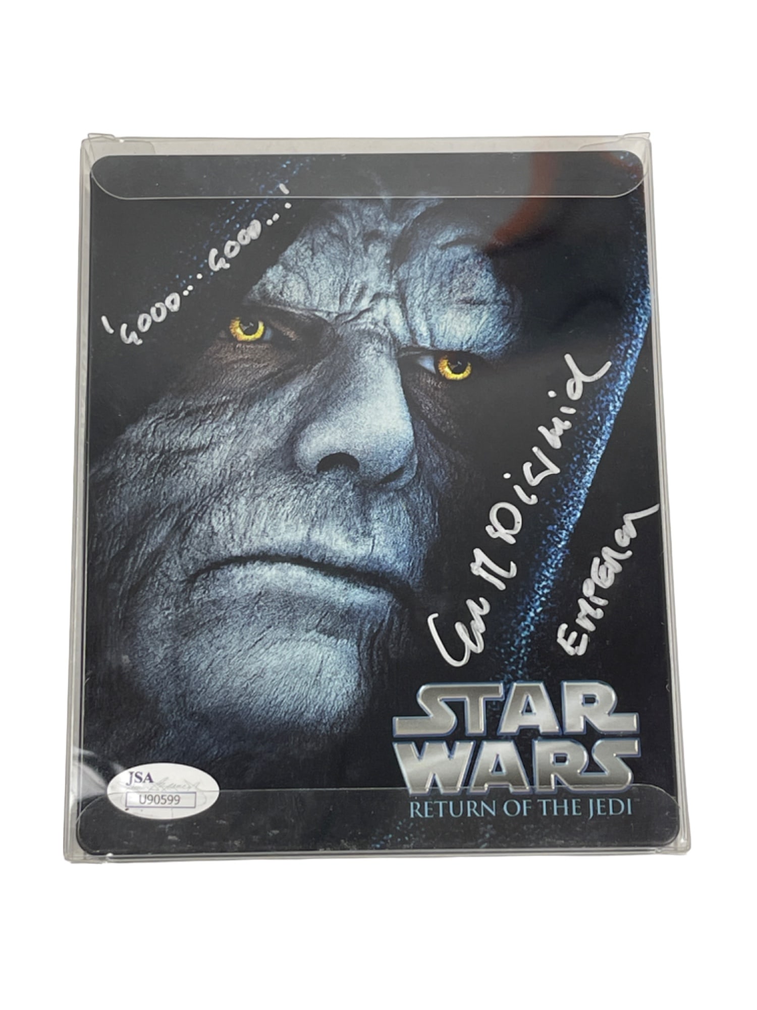 Star Wars Return of the Jedi BluRay Steel Case Signed by Ian McDiarmid with JSA Cert (1 of 5)