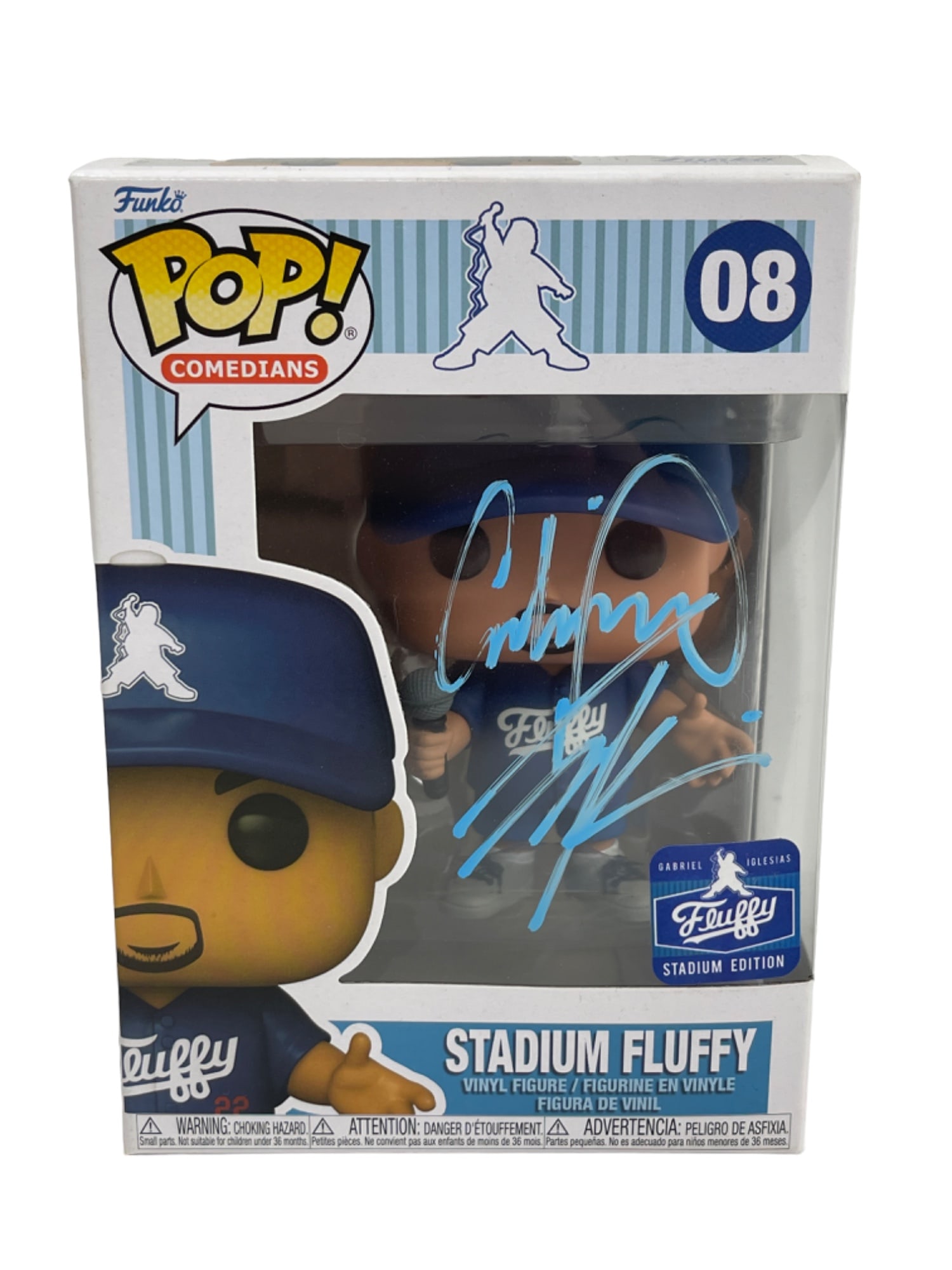 Gabriel Iglesias Signed Stadium Fluffy #08 Auto Autograph Funko Pop (1 of 6)