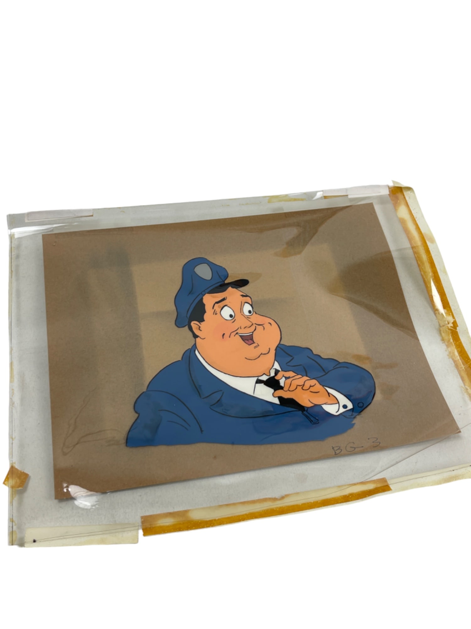 VINTAGE ORIGINAL ANIMATION PRODUCTION CEL EMMY ARTIST LEE MISHKIN (1 of 4)