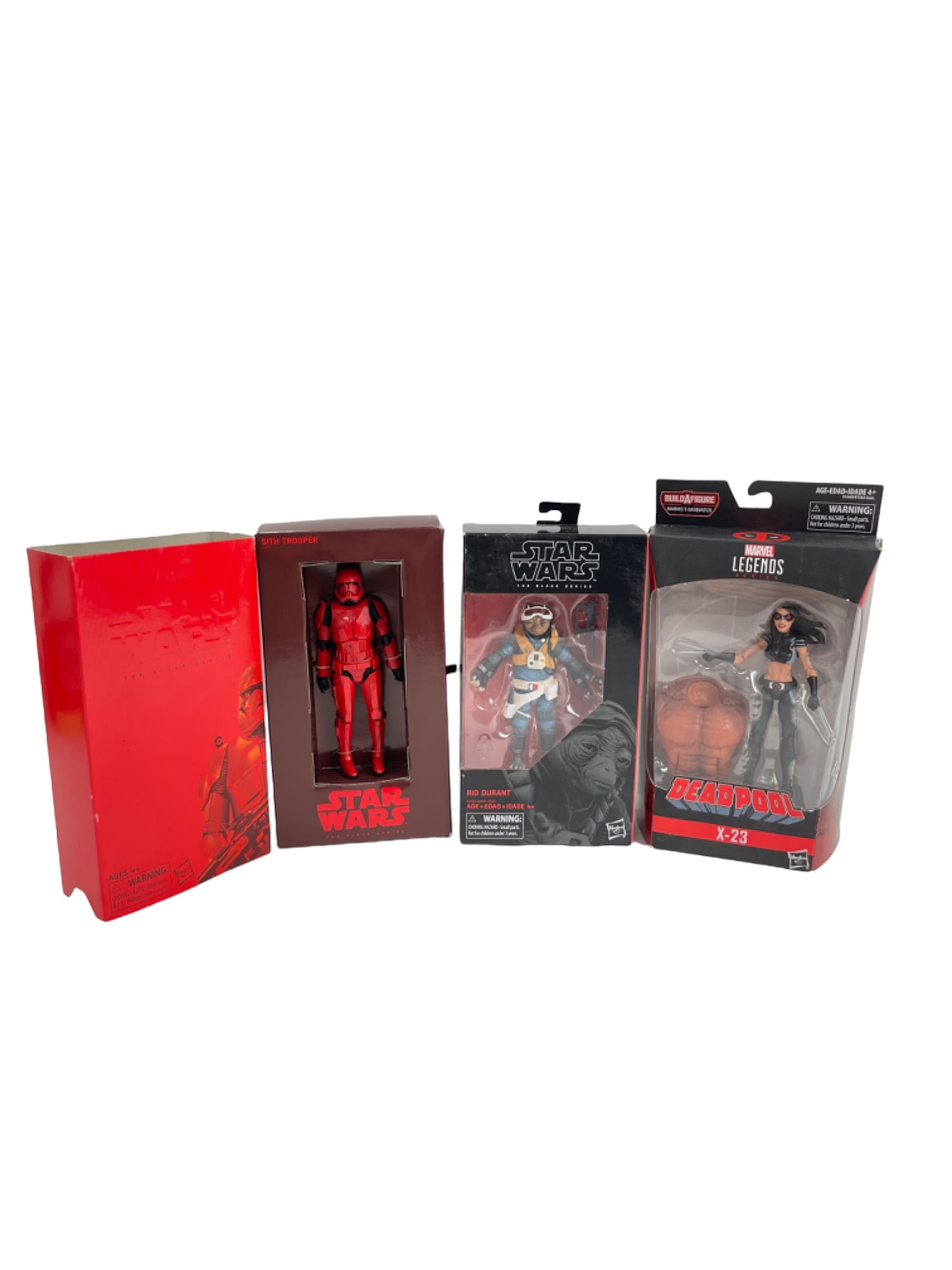 Marvel Legends X-23 Deadpool & Star Wars Black Series Action Figures (1 of 6)