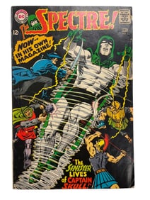 SPECTRE #1 DC 1ST APPEARANCE SPECTRE IN HIS OWN TITLE - 1967 - CAPTAIN SKULL