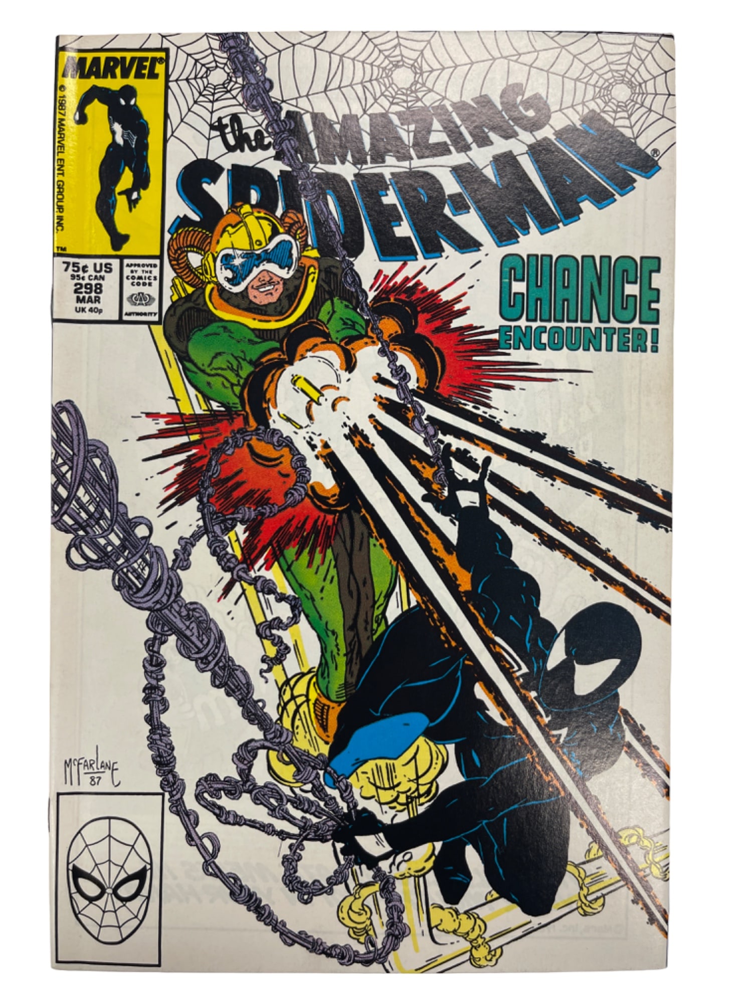 Amazing Spider-Man #298 1988 First Todd McFarlane Eddie Brock Cameo: Amazing Spider-Man #298 1988 First Todd McFarlane Eddie Brock Cameo