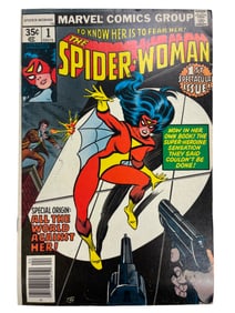 Spider-Woman #1 New Origin of Spider-Woman Marvel Comics 1978 1ST APP