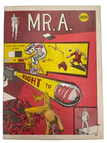 Mr A 1973 Comic Art Publishers All Steve Ditko Art Comic Rare
