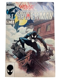 Web of Spider-Man #1 Marvel 1985 MARVEL 1st Vulturions Charles Vess