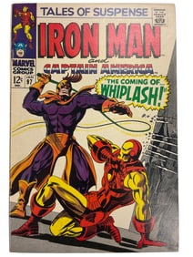 Tales of Suspense #97 Marvel Comics 1968 1st Appearance Whiplash