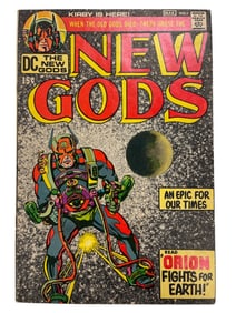 NEW GODS #1 DC 1ST APPEARANCE ORION LIGHTRAY METRON HIGH-FATHER KALIBAK KIRBY