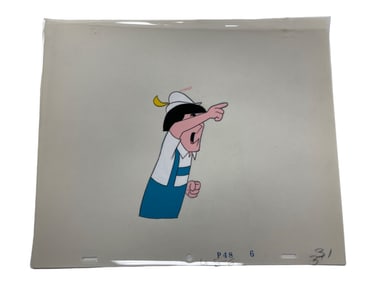 THE THREE STOOGES VINTAGE ANIMATION CARTOON SHOW CEL AND DRAWING PRODUCTION