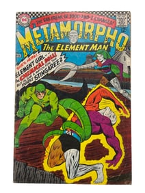 METAMORPHO #10 DC SILVER AGE ELEMENT GIRL 1ST APPEARANCE *1967*