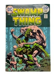 Swamp Thing #10 white pages Last Bernie Wrightson Issue 1974 DC Comics