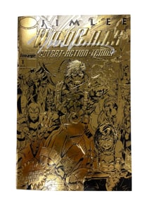 WILDC.A.T.S. #1 GOLD EDITION Signature Series signed Jim Lee