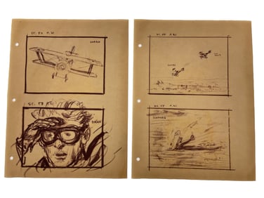 Mentor Huebner Movie Illustration Storyboard Concept Drawing Art
