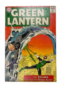 GREEN LANTERN #28 Silver Age Featuring The Shark!!