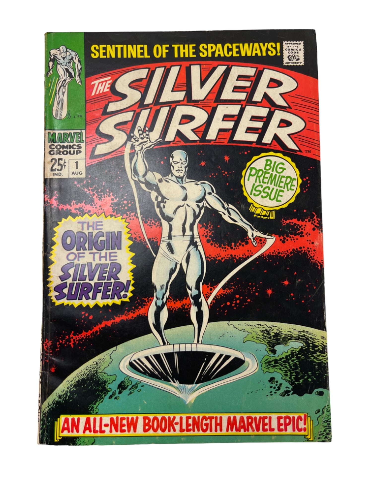 Silver Surfer #1 Marvel 1968 Origin Comic Book (1 of 3)