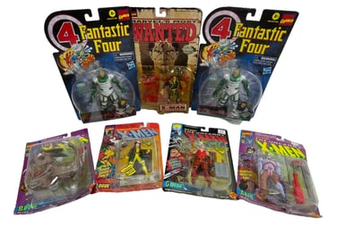 Fantastic Four X-Men Marvel Sealed Action Figure Collection Lot