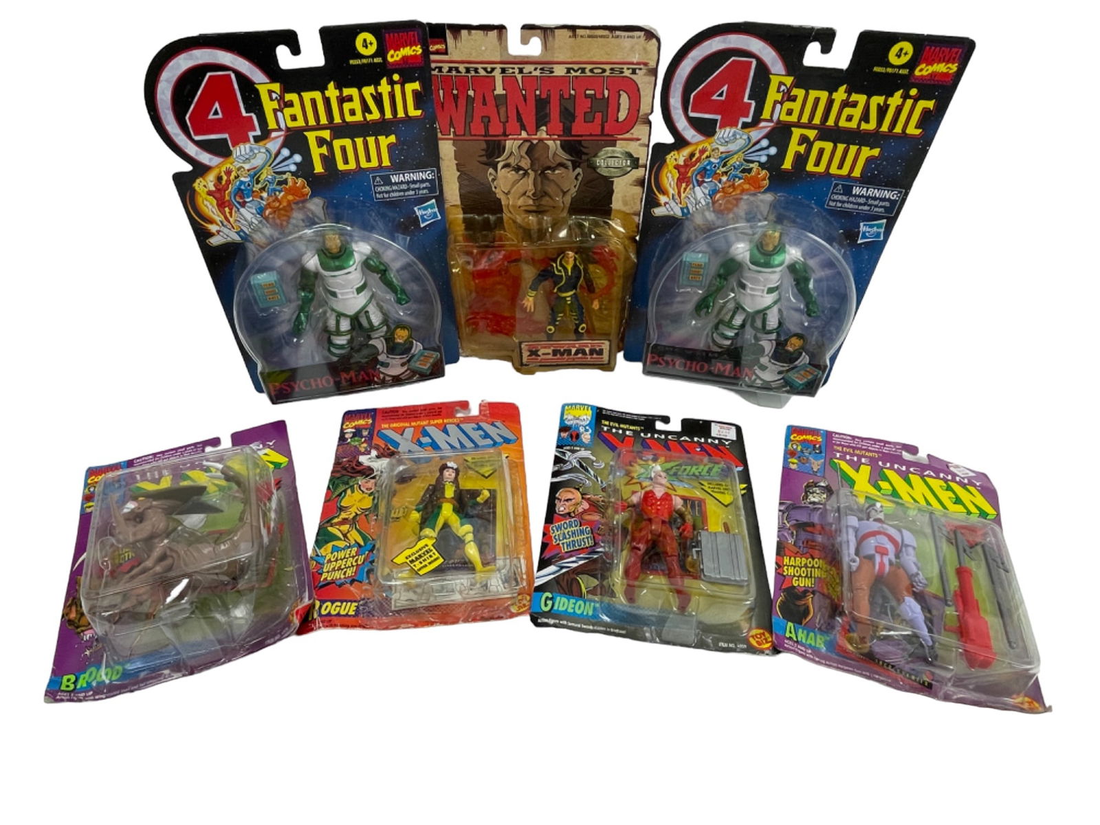 Fantastic Four X-Men Marvel Sealed Action Figure Collection Lot (1 of 5)