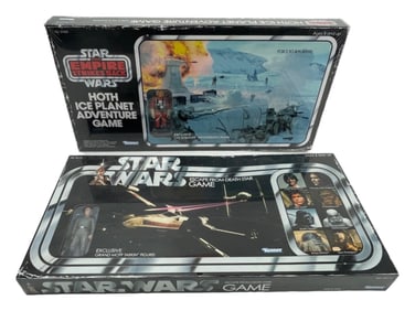 Star Wars Escape From Death Star & Hoth Ice Planet Sealed Board Game Lot