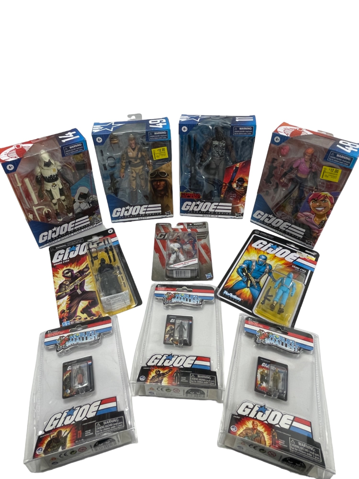 GI Joe Sealed Action Figure Collection Lot (1 of 6)