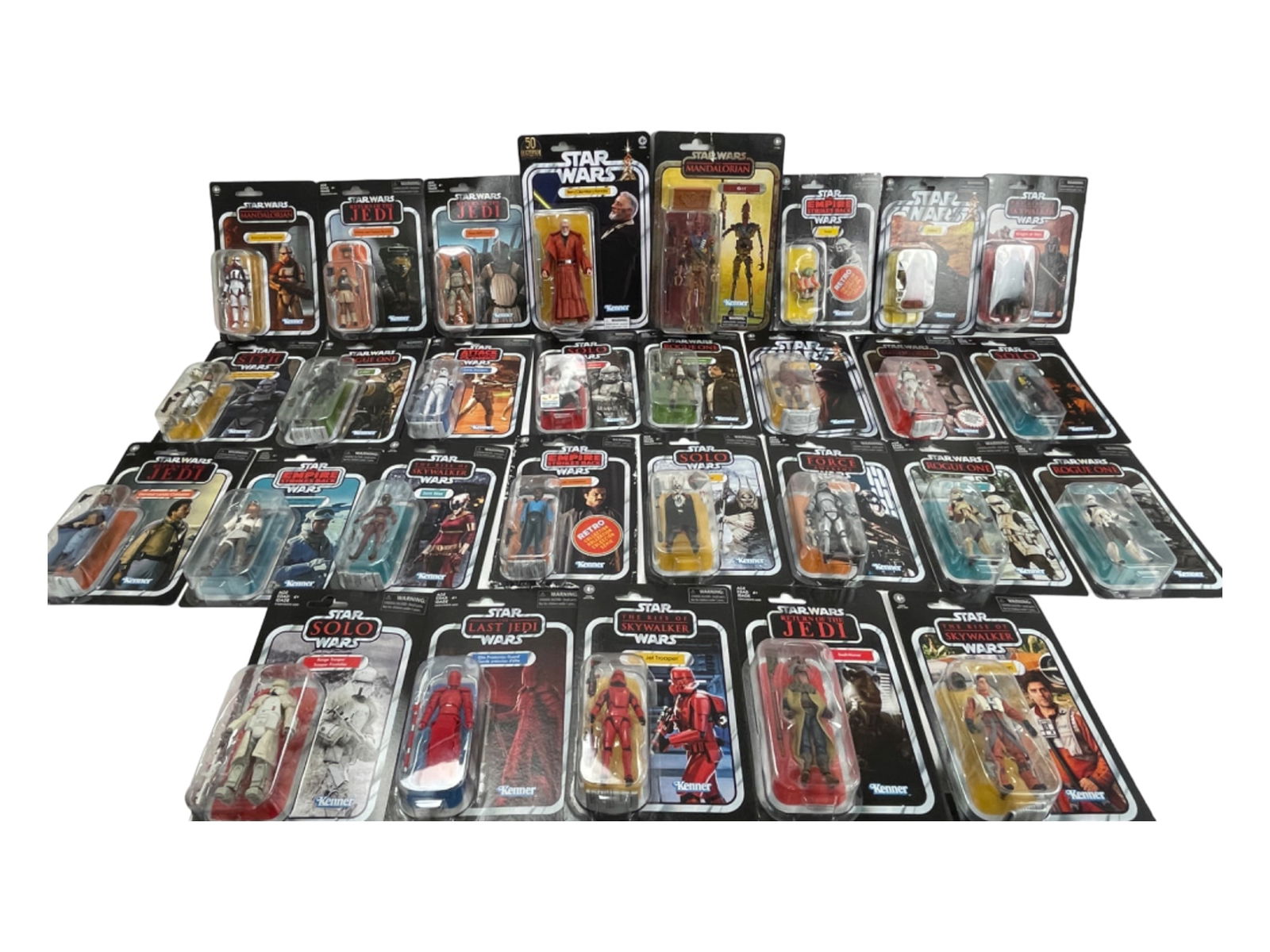 Huge Star Wars Sealed Action Figure Collection Lot (1 of 12)