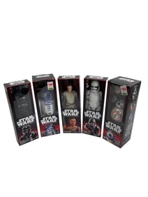 Star Wars The Force Awakens 12" Sealed Action Figure Collection Lot