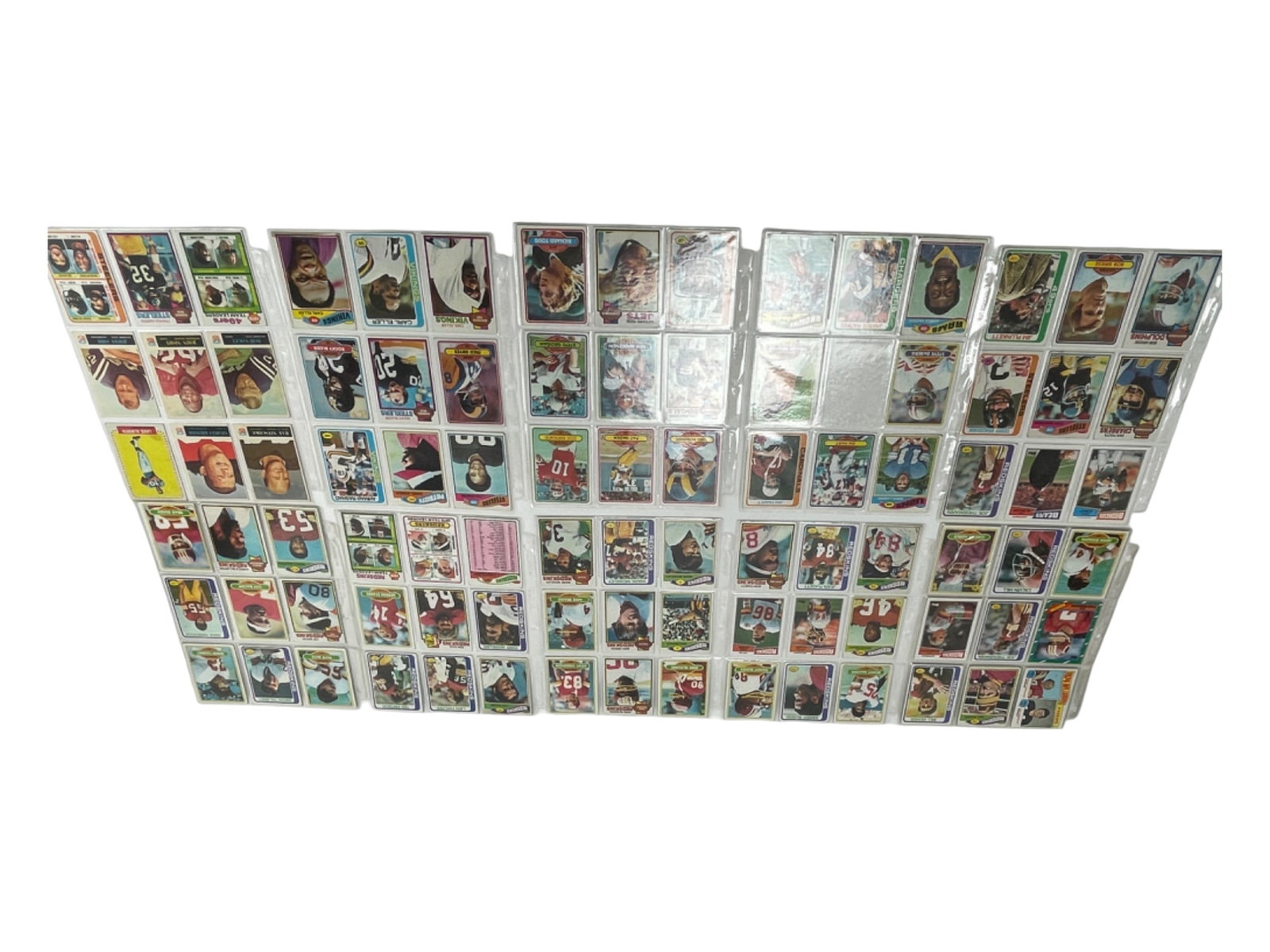Vintage 1970-80s NFL Football Trading Card Collection Lot: Vintage 1970-80s NFL Football Trading Card Collection Lot