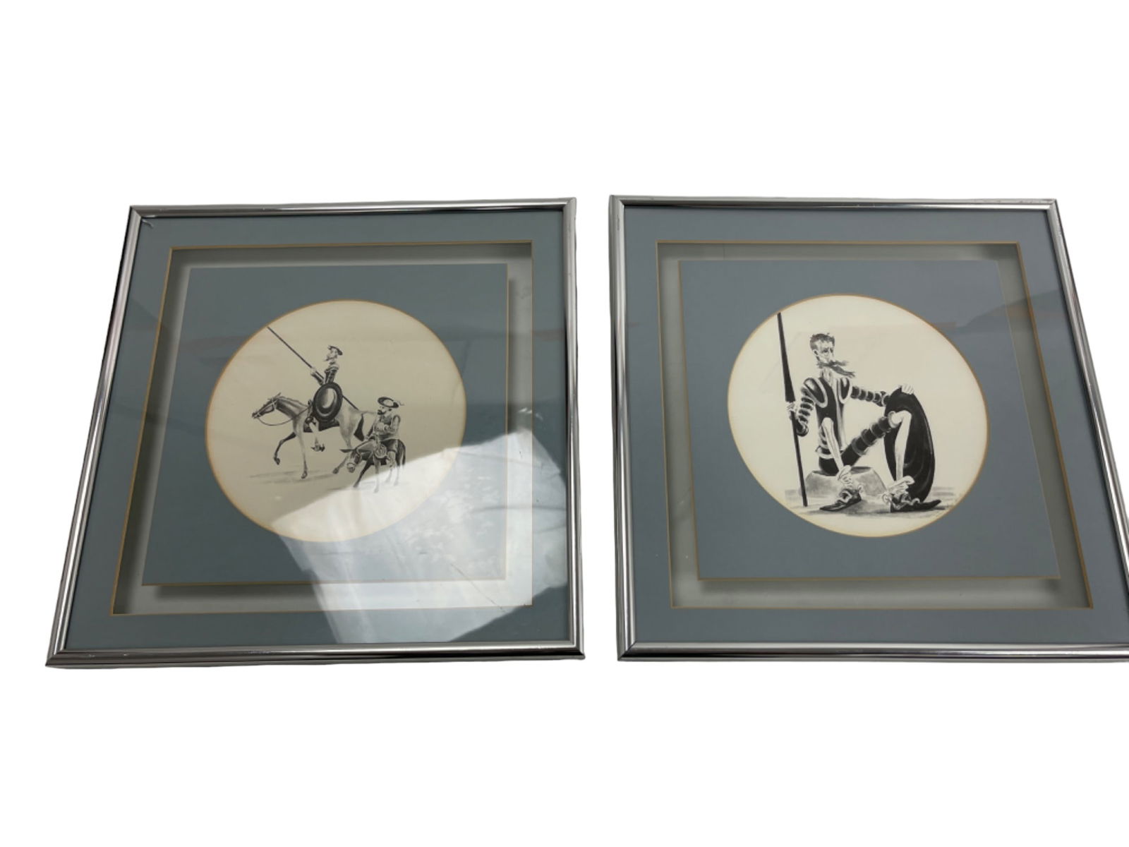 Vintage Signed Etchings in Frame (1 of 6)