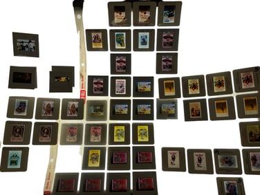 Vintage Original Photo Negative Movie Slide Collection Lot