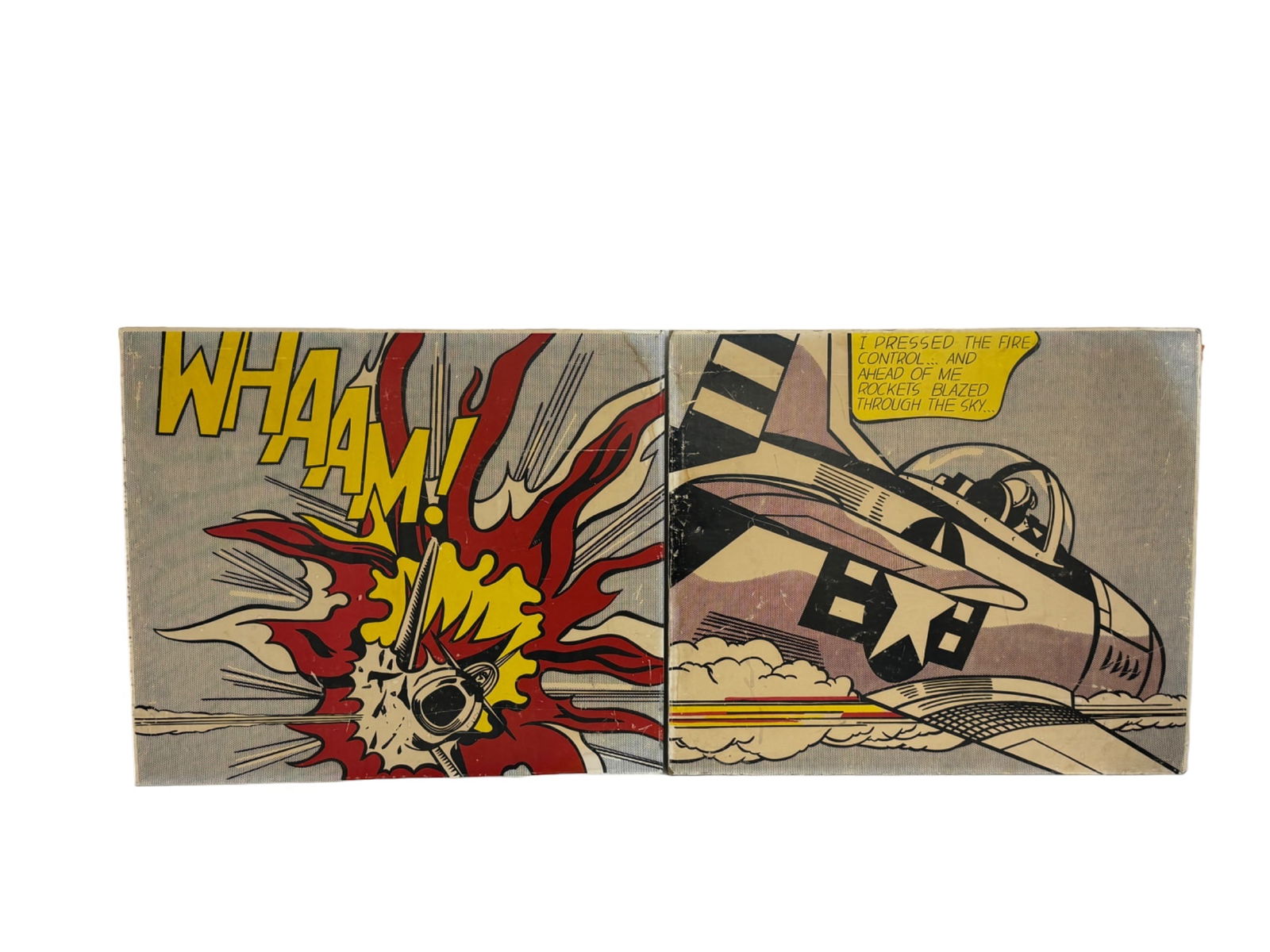 Roy Lichtenstein WHAAM!! Lithograph on Board Signed in Pencil (1 of 10)