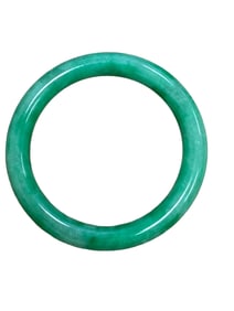 Vintage Chinese Green jade bangle Jadeite Bracelet