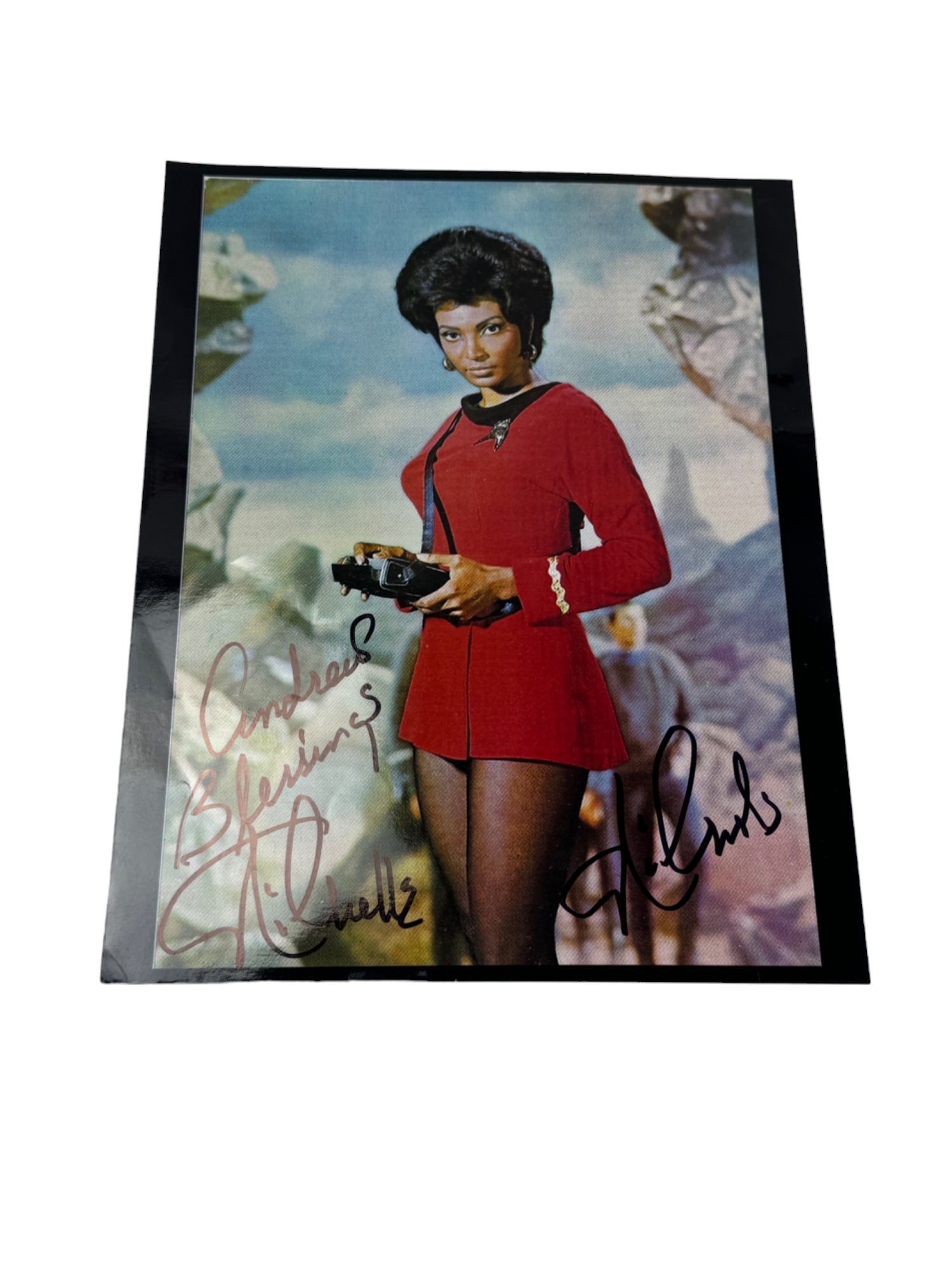 Nichelle Nichols Star Trek Movie actor photo signed (1 of 4)
