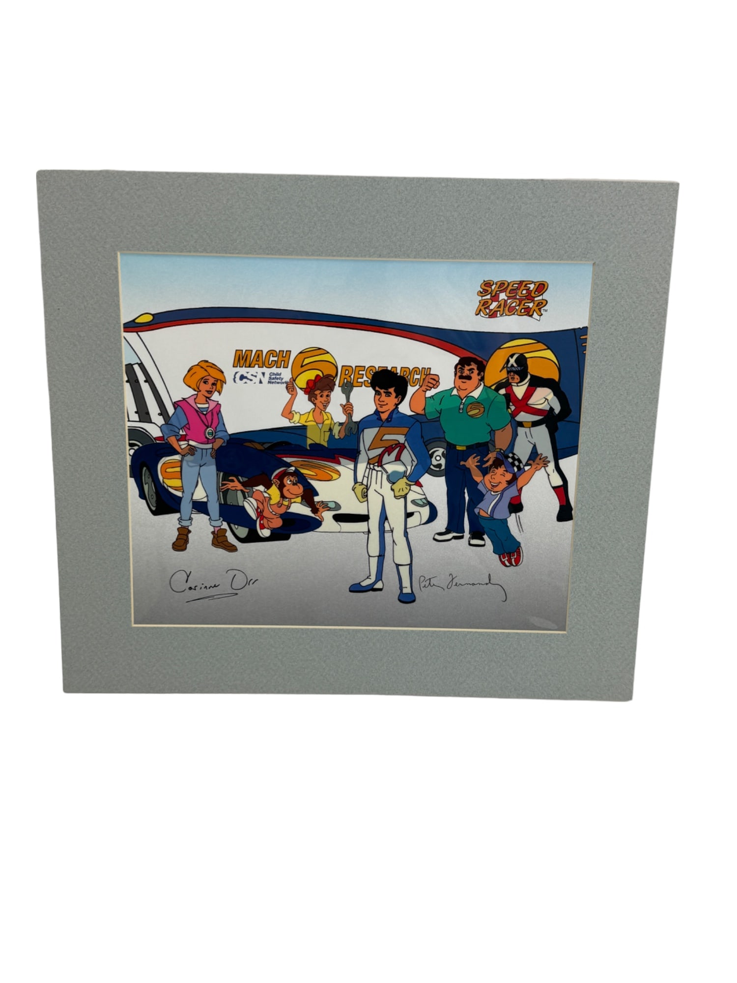 ANIMATION CARTOON PRODUCTION ART AUTOGRAPHED: ANIMATION CARTOON PRODUCTION ART AUTOGRAPHED