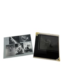 VINTAGE KEN KELLY production STORY BOARD photo negative EERIE VISIONS Sci Fi Art lot