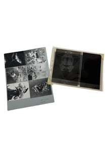 VINTAGE KEN KELLY production STORY BOARD photo negative EERIE VISIONS Sci Fi Art lot