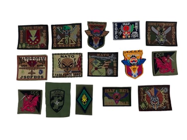 Vintage Military Patch Collection Lot