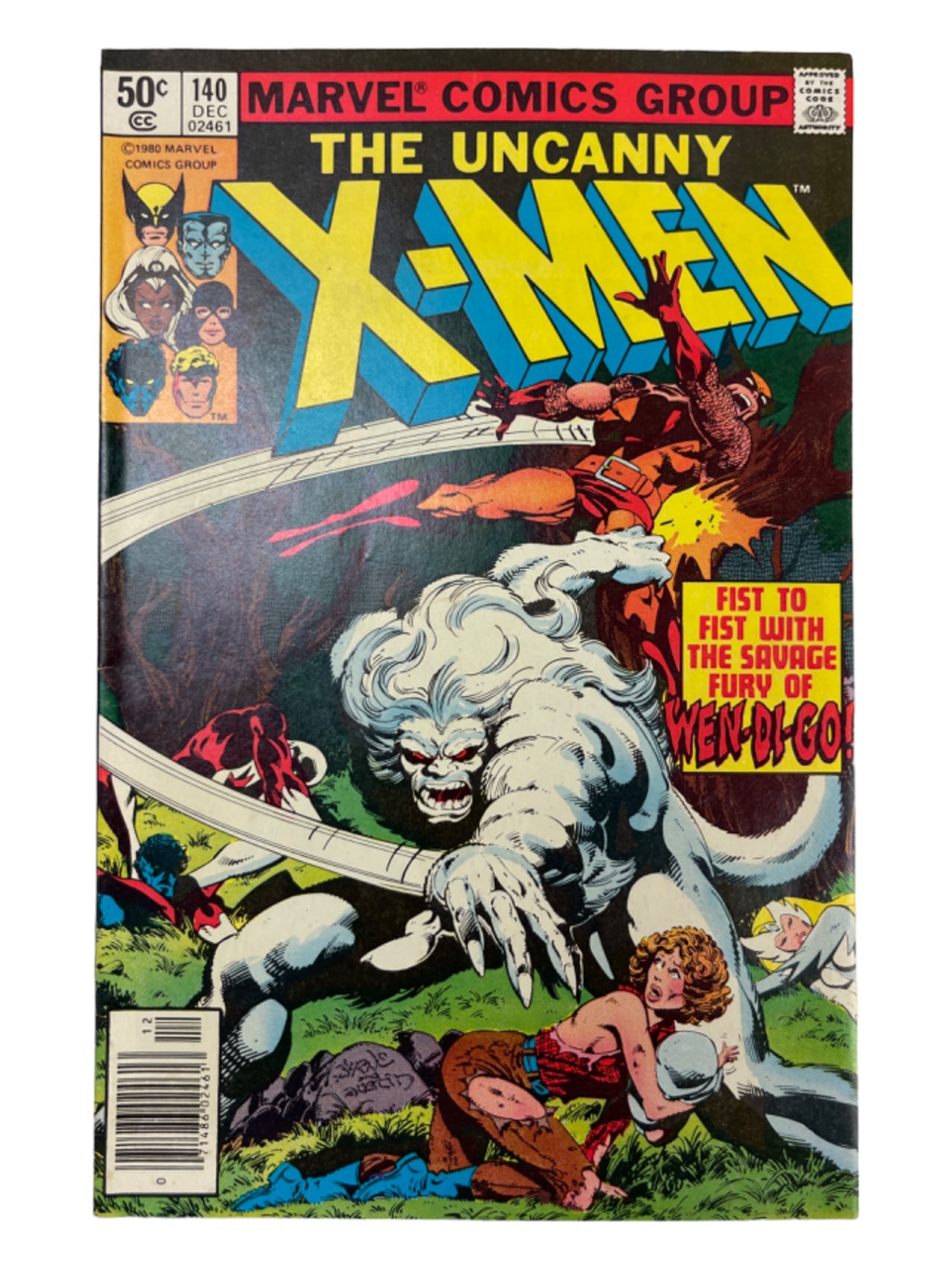 Uncanny X-Men #140 Alpha Flight Disbands 1980 Comic Book: Uncanny X-Men #140 Alpha Flight Disbands 1980 Comic Book