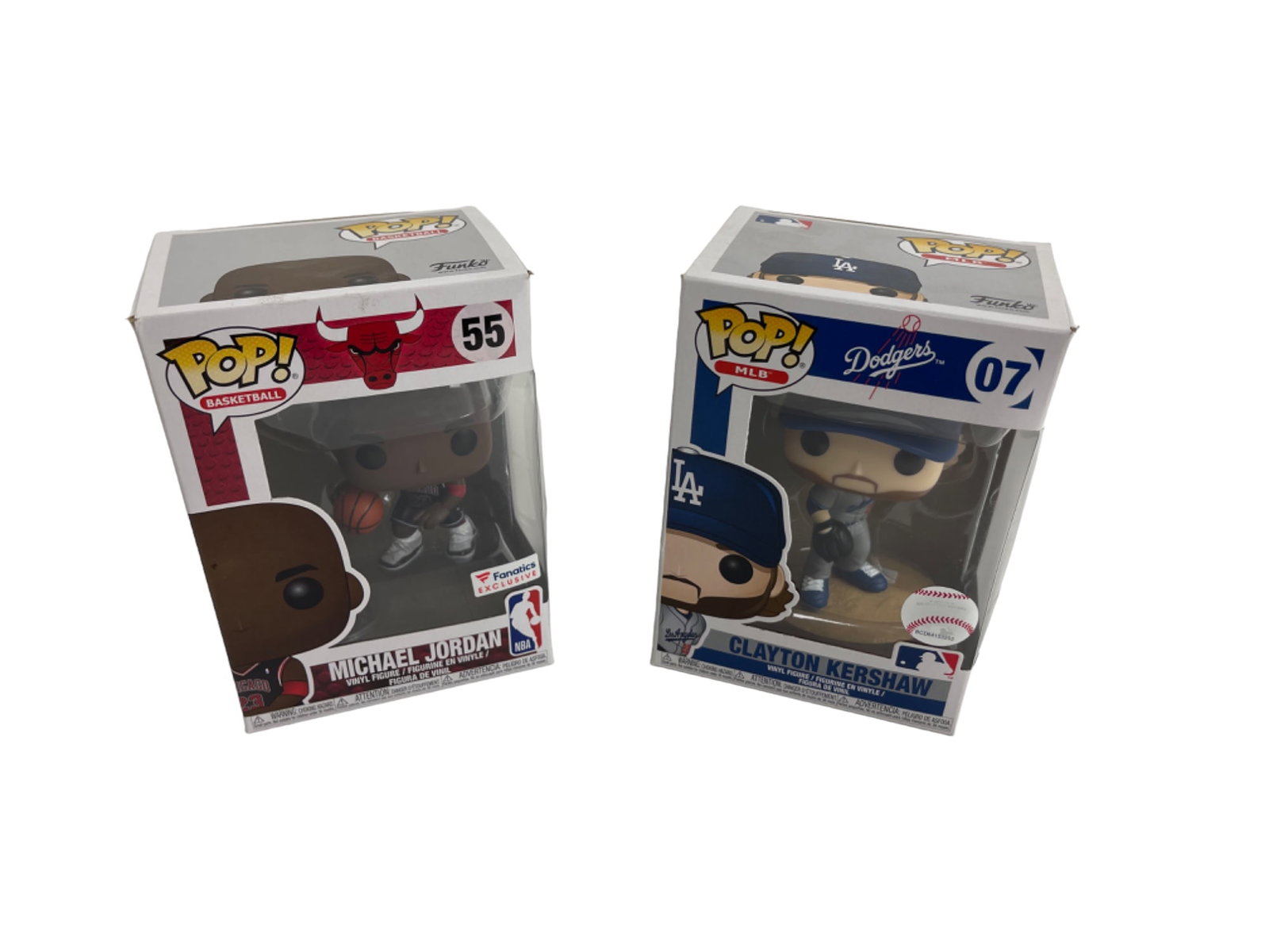 Michael Jordan & Clayton Kershaw Vinyl POP! Figures (1 of 6)