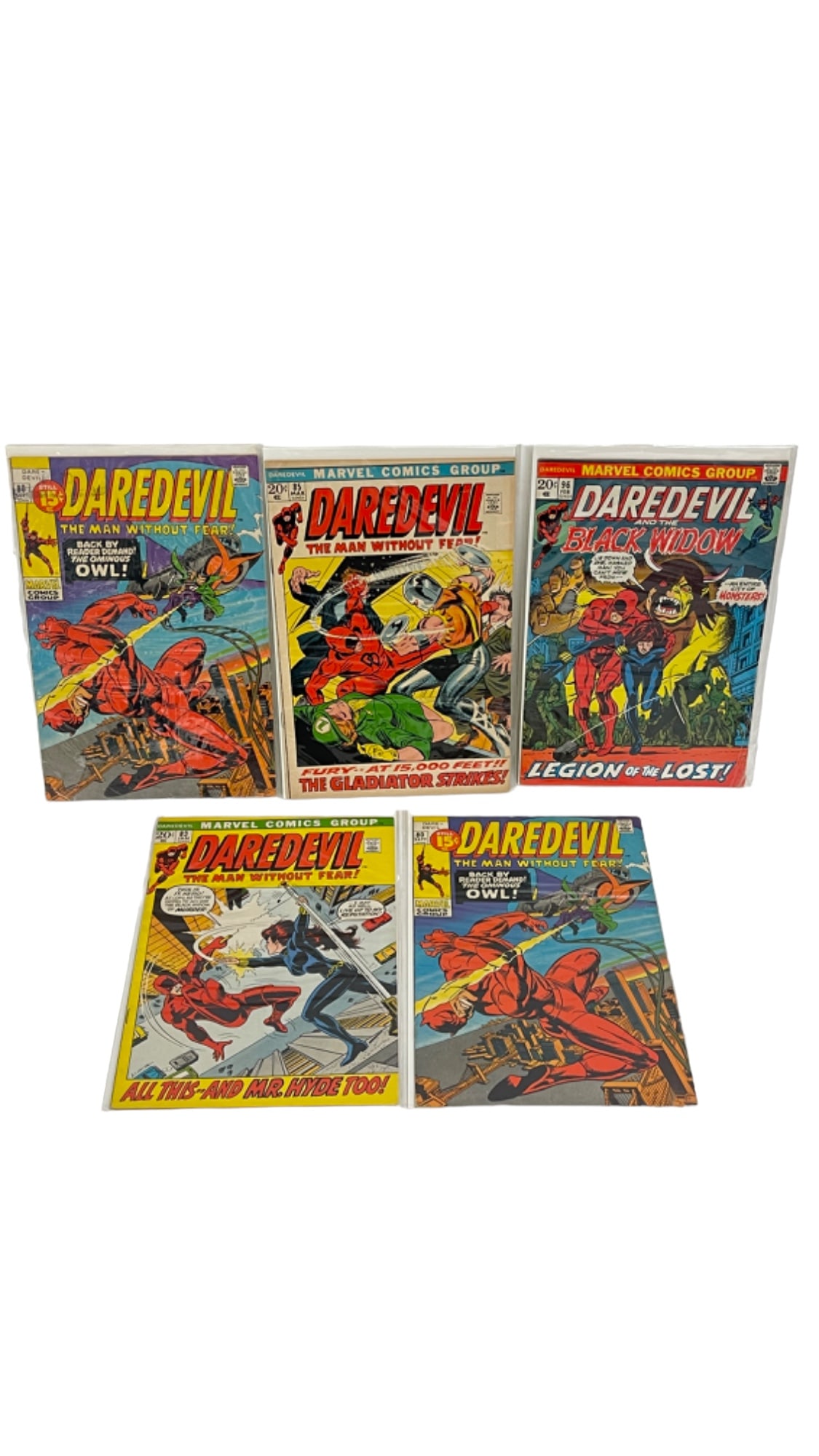 Vintage Marvel Daredevil Comic Book Lot (1 of 5)