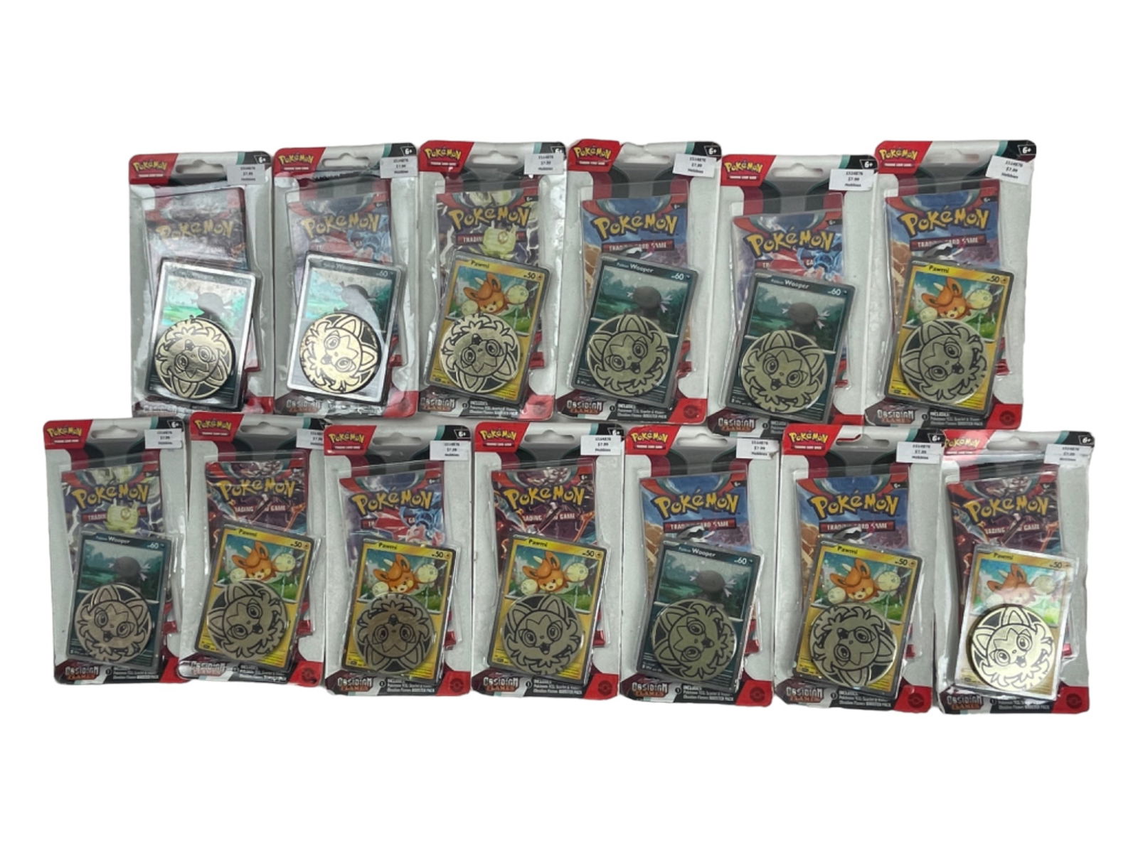 Sealed Pokemon Scarlet & Violet Obsidian Flames Pack Collection Lot (1 of 4)