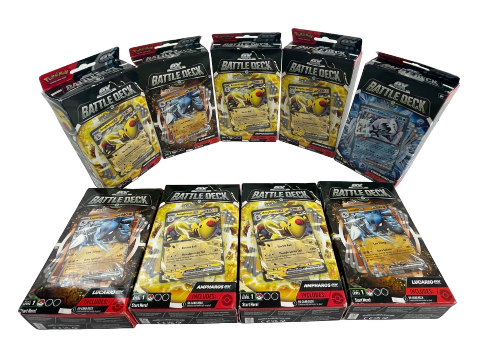 Sealed Pokemon EX Battle Deck Collection Lot (1 of 4)