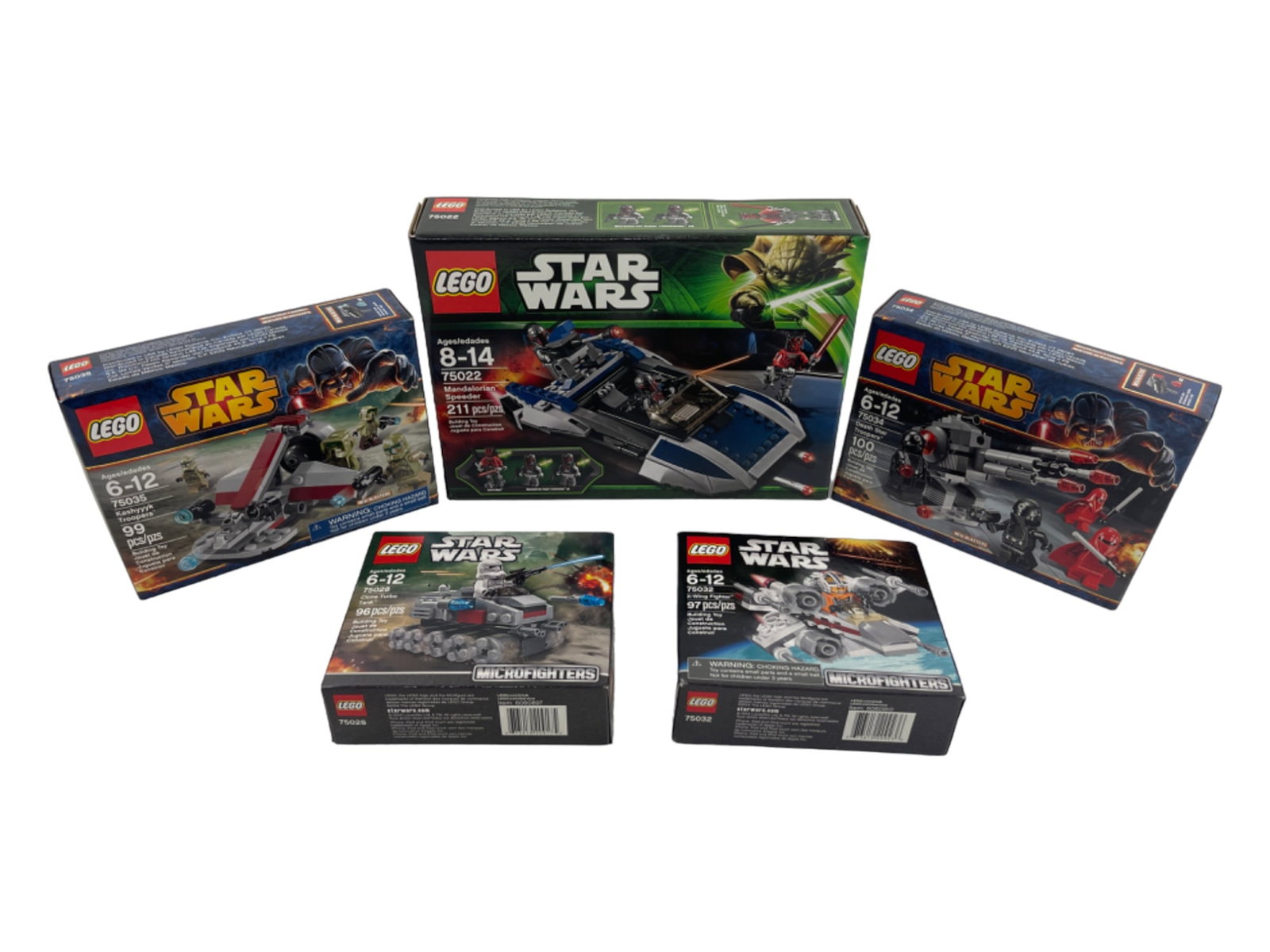 LEGO Star Wars Sealed 75034 75022 75035 75028 Collection Lot (1 of 10)