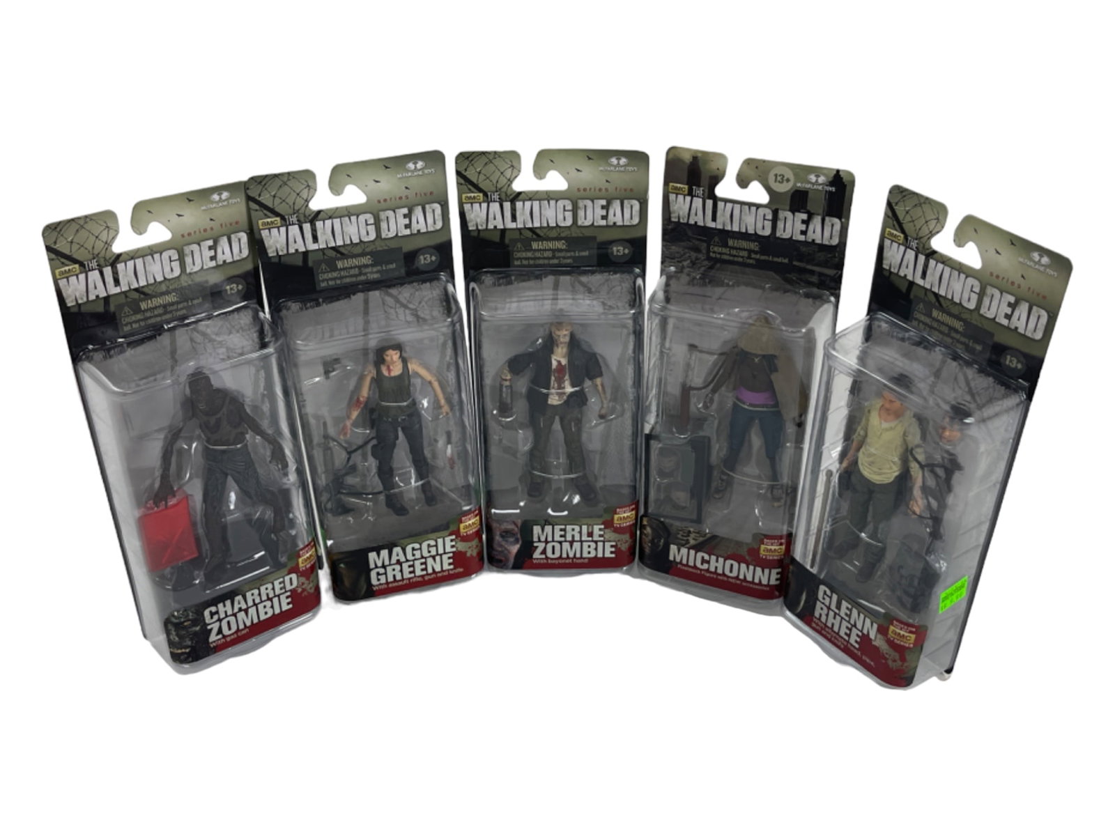 Walking Dead McFarlane Toys Sealed Action Figure Lot (1 of 5)