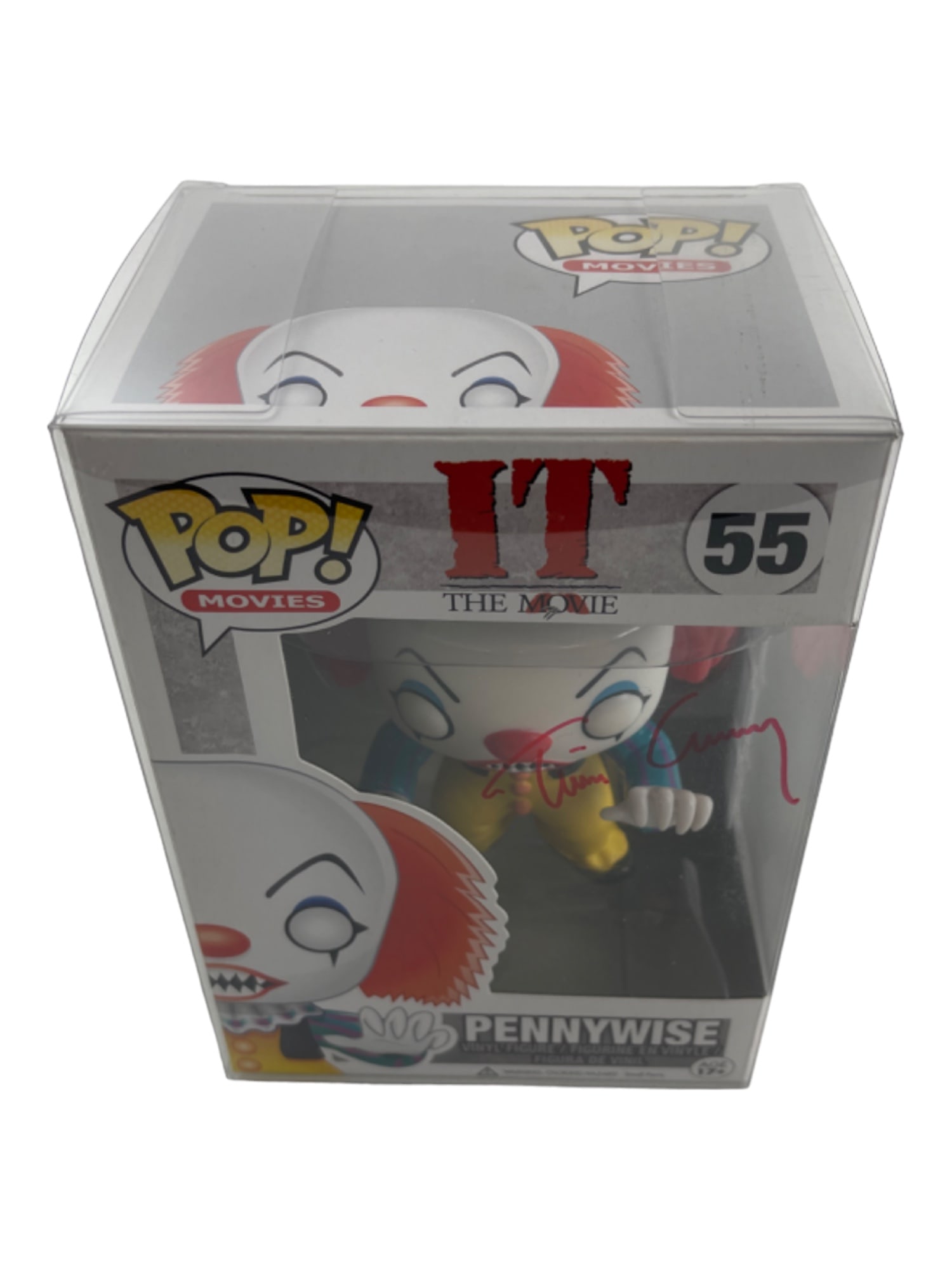 Funko POP! movies: Pennywise IT signed by Tim Curry (1 of 3)