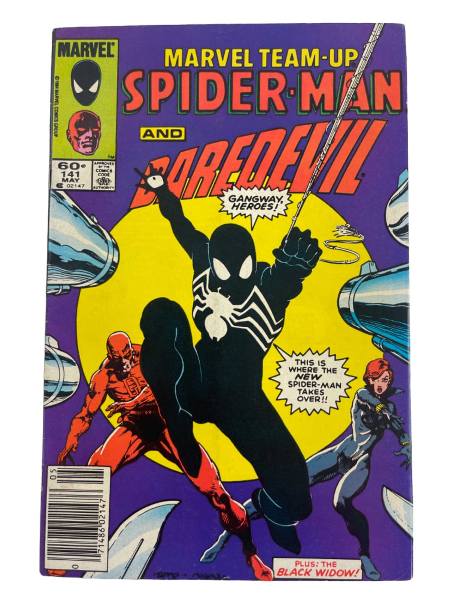 Marvel Team-Up #141 Newsstand Neal Adams Cover Comic Book (1 of 3)