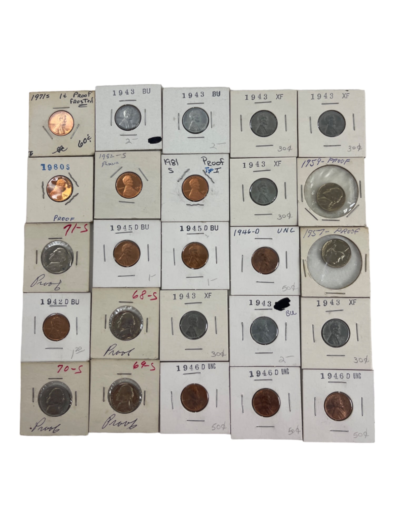 VINTAGE COIN COLLECTION LOT 24 (1 of 5)
