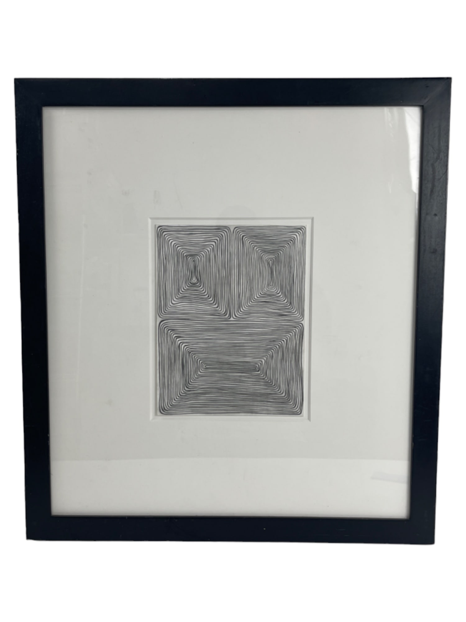 James Siena - Zone Variation 1998 Graphite on Paper 11" x 8.5" (1 of 5)